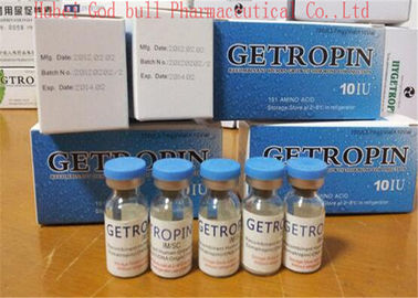 China De Groeihormoon van Getropin10iu HGH het Anabole Steroïden Menselijke Anti Verouderen ISO9001 leverancier