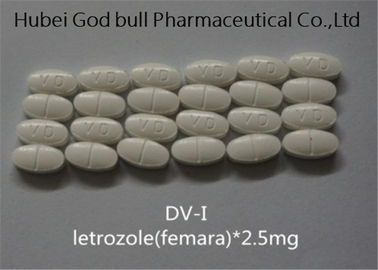 China De Steroïdenai van het Letrozole2.5mg Femara Antioestrogeen Kankerbehandeling van de Gevechtsborst leverancier