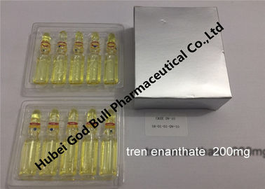 China De fles van de Groeisteroïden 200mg/ml 1ml/vial van de Trenbolone enanthate Spier anpoule tren steroïden leverancier