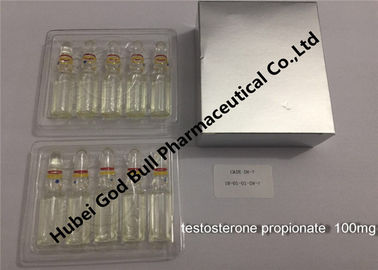 China De flessen injecteerbare steroïden van het testosteronpropionaat 100mg/ml 1ml/vial anpoule leverancier